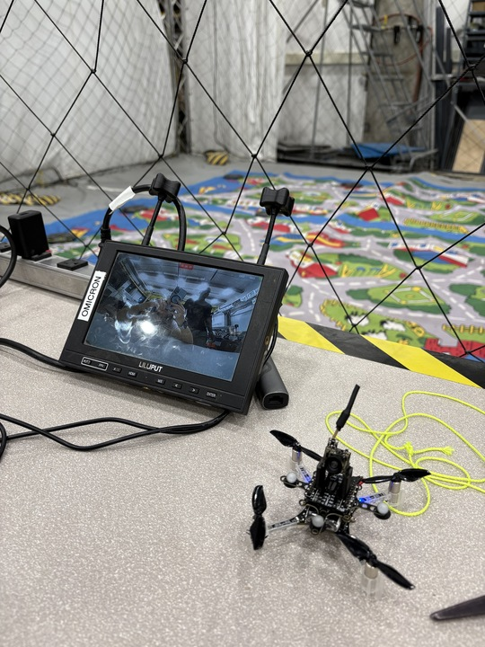 Live onboard camera feed streaming to a laptop