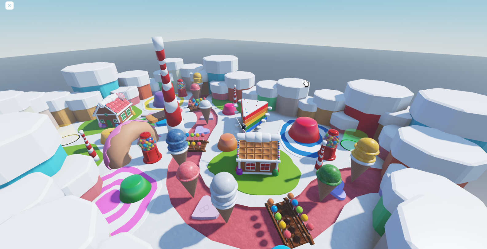 Candy Land map